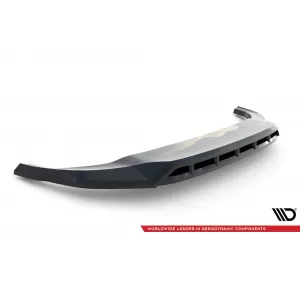 Maxton Design version 1 spoiler set suitable for side skirts, front, rear bumper and trunk of Audi SQ8 2019-2023, Gloss Black-image-6347630