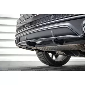 Maxton Design version 1 spoiler set suitable for side skirts, front, rear bumper and trunk of Audi SQ8 2019-2023, Gloss Black-image-6347650