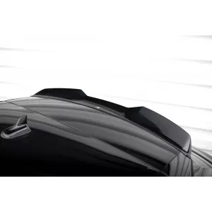 Maxton Design version 1 spoiler set suitable for side skirts, front, rear bumper and trunk of Audi SQ8 2019-2023, Gloss Black-image-6347657