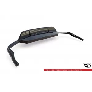 Maxton Design version 2 spoiler set suitable for side skirts, front, rear bumper and trunk of Audi SQ8 2019-2023, Gloss Black-image-6347664