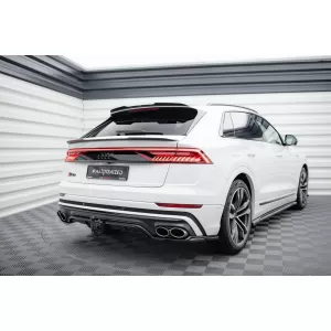 Maxton Design version 2 spoiler set suitable for side skirts, front, rear bumper and trunk of Audi SQ8 2019-2023, Gloss Black-image-6347674