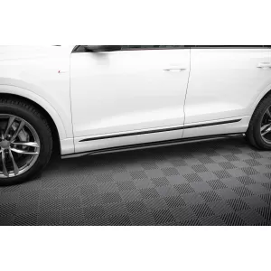 Maxton Design version 2 spoiler set suitable for side skirts, front, rear bumper and trunk of Audi SQ8 2019-2023, Gloss Black-image-6347676