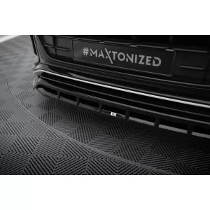 Maxton Design version 2 spoiler set suitable for side skirts, front, rear bumper and trunk of Audi SQ8 2019-2023, Gloss Black-image-6347677