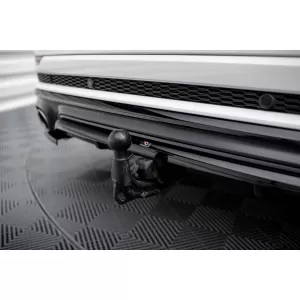 Maxton Design version 2 spoiler set suitable for side skirts, front, rear bumper and trunk of Audi SQ8 2019-2023, Gloss Black-image-6347680
