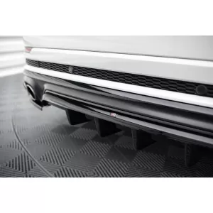 Maxton Design version 2 spoiler set suitable for side skirts, front, rear bumper and trunk of Audi SQ8 2019-2023, Gloss Black-image-6347682