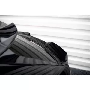 Maxton Design version 2 spoiler set suitable for side skirts, front, rear bumper and trunk of Audi SQ8 2019-2023, Gloss Black-image-6347685