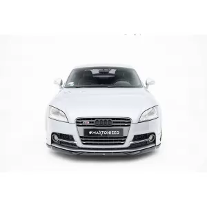Maxton Design spoiler set suitable for side skirts, front, rear bumper and trunk of Audi TT S-Line 8J 2011-2013, Gloss Black-image-6347691