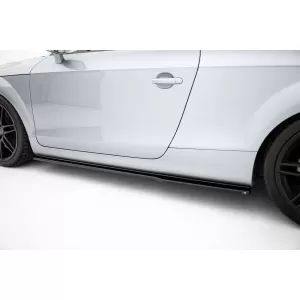 Maxton Design spoiler set suitable for side skirts, front, rear bumper and trunk of Audi TT S-Line 8J 2011-2013, Gloss Black-image-6347697