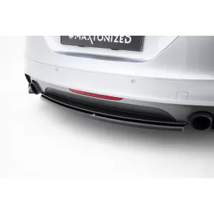 Maxton Design spoiler set suitable for side skirts, front, rear bumper and trunk of Audi TT S-Line 8J 2011-2013, Gloss Black-image-6347698
