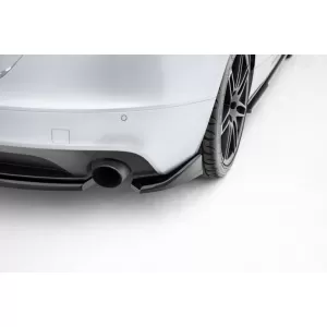 Maxton Design spoiler set suitable for side skirts, front, rear bumper and trunk of Audi TT S-Line 8J 2011-2013, Gloss Black-image-6347700