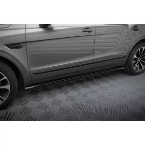 Maxton Design spoiler set suitable for side skirts, front, rear bumper and trunk of Bentley Bentayga 2015-2020, Gloss Black-image-6347716