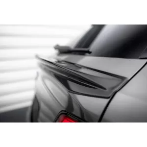 Maxton Design spoiler set suitable for side skirts, front, rear bumper and trunk of Bentley Bentayga 2015-2020, Gloss Black-image-6347720