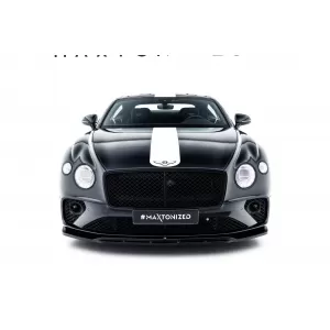 Maxton Design spoiler set suitable for side skirts, front, rear bumper and trunk of Bentley Continental GT Coupe 2018-2024, Gloss Black-image-6347736