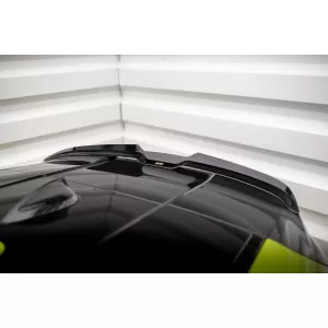Maxton Design version 2 spoiler set suitable for side skirts, front, rear bumper and trunk of BMW M135i F40 2019-2024, Gloss Black-image-6347796