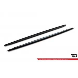 Maxton Design version 1 spoiler set suitable for side skirts, front, rear bumper and trunk of BMW 1 M-Pack F70 after 2024, Gloss Black-image-6347801