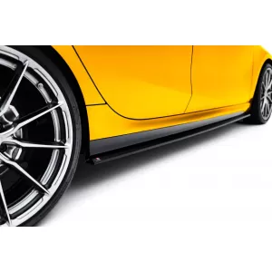 Maxton Design version 1 spoiler set suitable for side skirts, front, rear bumper and trunk of BMW 1 M-Pack F70 after 2024, Gloss Black-image-6347810