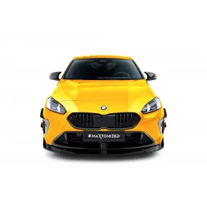 Maxton Design version 2 spoiler set suitable for side skirts, front, rear bumper and trunk of BMW 1 M-Pack F70 after 2024, Gloss Black-image-6347829