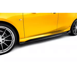 Maxton Design version 2 spoiler set suitable for side skirts, front, rear bumper and trunk of BMW 1 M-Pack F70 after 2024, Gloss Black-image-6347832