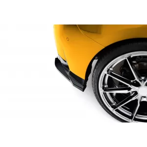 Maxton Design version 2 spoiler set suitable for side skirts, front, rear bumper and trunk of BMW 1 M-Pack F70 after 2024, Gloss Black-image-6347839