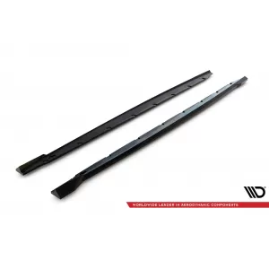 Maxton Design version 3 spoiler set suitable for side skirts, front, rear bumper and trunk of BMW 1 M-Pack F70 after 2024, Gloss Black-image-6347843