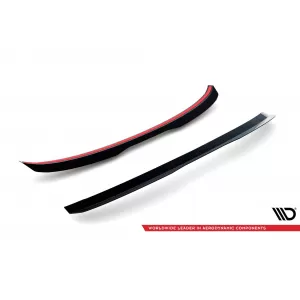 Maxton Design version 2 spoiler set suitable for side skirts, front, rear bumper and trunk of BMW M140i F20 2015-2019, Gloss Black-image-6347887
