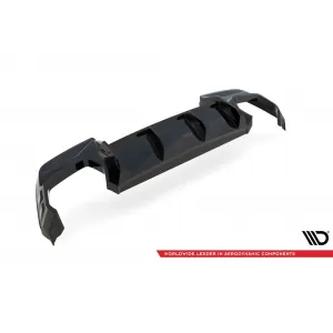 Maxton Design version 1 spoiler set suitable for side skirts, front, rear bumper and trunk of BMW 1 M-Pack F70 after 2024, Gloss Black-image-6347910