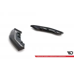 Maxton Design version 1 spoiler set suitable for side skirts, front, rear bumper and trunk of BMW 1 M-Pack F70 after 2024, Gloss Black-image-6347911