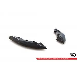 Maxton Design version 1 spoiler set suitable for side skirts, front, rear bumper and trunk of BMW 1 M-Pack F70 after 2024, Gloss Black-image-6347912