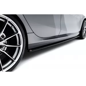 Maxton Design version 1 spoiler set suitable for side skirts, front, rear bumper and trunk of BMW 1 M-Pack F70 after 2024, Gloss Black-image-6347922