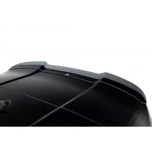 Maxton Design version 1 spoiler set suitable for side skirts, front, rear bumper and trunk of BMW 1 M-Pack F70 after 2024, Gloss Black-image-6347929