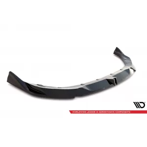 Maxton Design version 2 spoiler set suitable for side skirts, front, rear bumper and trunk of BMW 1 M-Pack F70 after 2024, Gloss Black-image-6347933