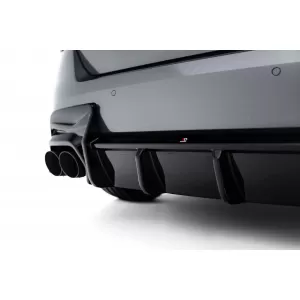 Maxton Design version 2 spoiler set suitable for side skirts, front, rear bumper and trunk of BMW 1 M-Pack F70 after 2024, Gloss Black-image-6347956