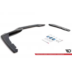Maxton Design version 2 spoiler set suitable for side skirts, front, rear bumper and trunk of BMW 2 Gran Coupe M-Pack F44 2019-2024, Gloss Black-image-6347991