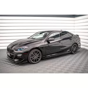 Maxton Design version 2 spoiler set suitable for side skirts, front, rear bumper and trunk of BMW 2 Gran Coupe M-Pack F44 2019-2024, Gloss Black-image-6347994