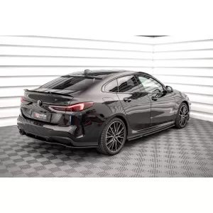 Maxton Design version 2 spoiler set suitable for side skirts, front, rear bumper and trunk of BMW 2 Gran Coupe M-Pack F44 2019-2024, Gloss Black-image-6347997