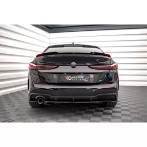 Maxton Design version 2 spoiler set suitable for side skirts, front, rear bumper and trunk of BMW 2 Gran Coupe M-Pack F44 2019-2024, Gloss Black-image-6347998
