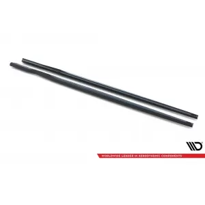 Maxton Design version 1 spoiler set suitable for side skirts, front, rear bumper and trunk of BMW 2 Coupe G42 after 2021, Gloss Black-image-6348005