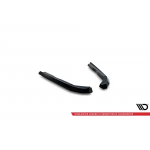 Maxton Design version 1 spoiler set suitable for side skirts, front, rear bumper and trunk of BMW 2 Coupe G42 after 2021, Gloss Black-image-6348009