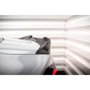 Maxton Design version 1 spoiler set suitable for side skirts, front, rear bumper and trunk of BMW 2 Coupe G42 after 2021, Gloss Black-image-6348024