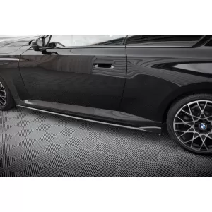 Maxton Design version 2 spoiler set suitable for side skirts, front, rear bumper and trunk of BMW 2 Coupe G42 after 2021, Gloss Black-image-6348042