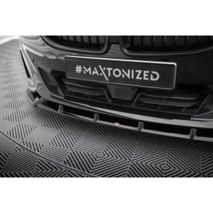 Maxton Design version 2 spoiler set suitable for side skirts, front, rear bumper and trunk of BMW 2 Coupe G42 after 2021, Gloss Black-image-6348044