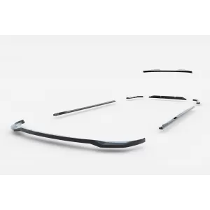 Maxton Design spoiler set suitable for side skirts, front, rear bumper and trunk of BMW M340i Sedan G20 after 2022, Gloss Black-image-6348082