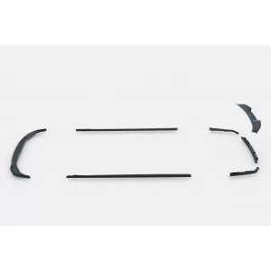 Maxton Design spoiler set suitable for side skirts, front, rear bumper and trunk of BMW M340i Sedan G20 after 2022, Gloss Black-image-6348084
