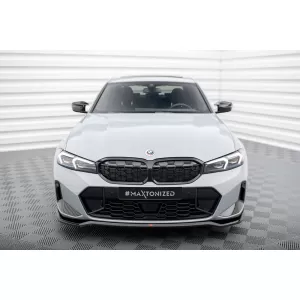 Maxton Design spoiler set suitable for side skirts, front, rear bumper and trunk of BMW M340i Sedan G20 after 2022, Gloss Black-image-6348085