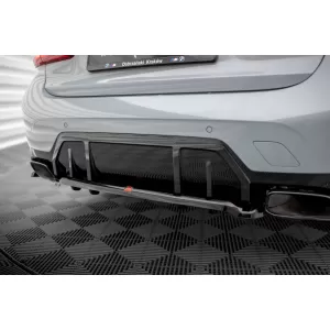 Maxton Design spoiler set suitable for side skirts, front, rear bumper and trunk of BMW M340i Sedan G20 after 2022, Gloss Black-image-6348092