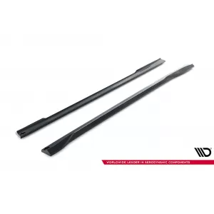 Maxton Design spoiler set suitable for side skirts, front, rear bumper and trunk of BMW 4 Cabrio F33 2014-2020, Gloss Black-image-6348117