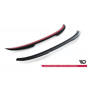 Maxton Design spoiler set suitable for side skirts, front, rear bumper and trunk of BMW 4 Cabrio F33 2014-2020, Gloss Black-image-6348122