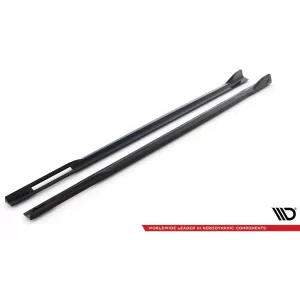 Maxton Design spoiler set suitable for side skirts, front, rear bumper and trunk of BMW 4 M-Pack Coupe G22 after 2020, Gloss Black-image-6348168