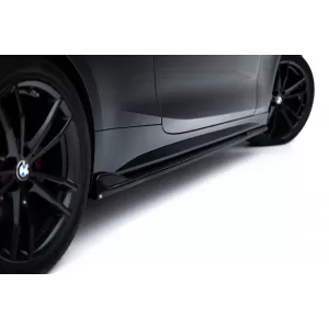Maxton Design spoiler set suitable for side skirts, front, rear bumper and trunk of BMW 4 M-Pack Coupe G22 after 2020, Gloss Black-image-6348184