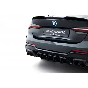 Maxton Design spoiler set suitable for side skirts, front, rear bumper and trunk of BMW 4 M-Pack Coupe G22 after 2020, Gloss Black-image-6348192